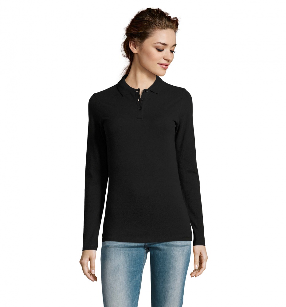 Logotrade promotional product image of: PERFECT WOMEN LSL POLO  180