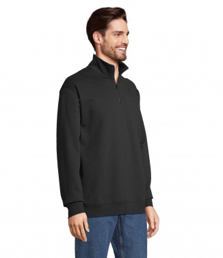 Logotrade business gift image of: CONRAD Sweat Zip Collar