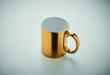 Logo trade promotional gifts picture of: Ceramic mug metallic 300 ml