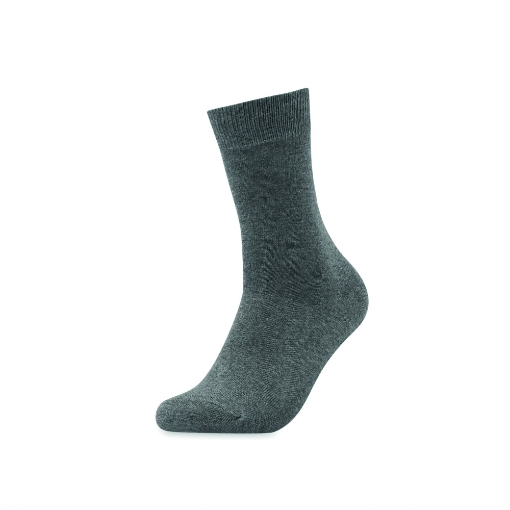 Logo trade corporate gifts image of: Pair of socks in gift box M