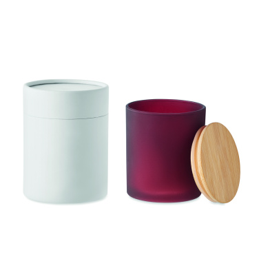 Logotrade promotional gift image of: Plant based wax candle 200 gr