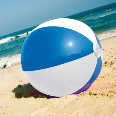 Logo trade corporate gift photo of: Bicolour beach ball KEY WEST
