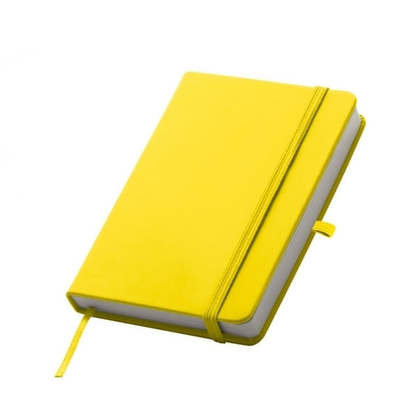 Logo trade advertising products image of: A6 note book LUBECK