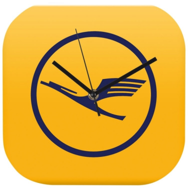 Logotrade promotional giveaway picture of: Wall clock with all over clock face BEL AIR