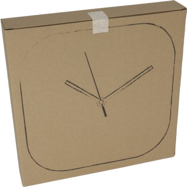 Logo trade corporate gifts image of: Wall clock with all over clock face BEL AIR