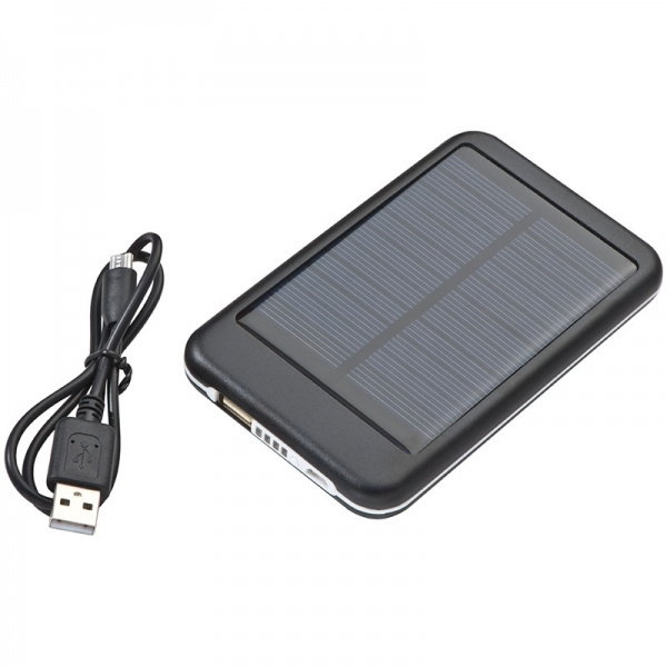 Logo trade corporate gifts picture of: Solar power bank PHILADELPHIA
