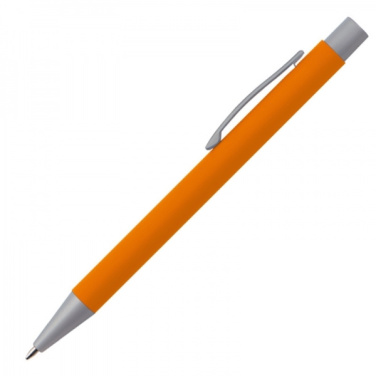 Logotrade promotional merchandise photo of: Metal ballpen soft touch ABU DHABI