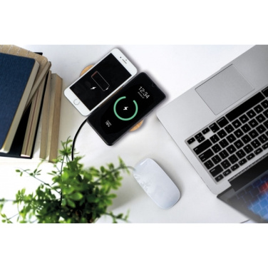 Logo trade promotional merchandise image of: Charging station NASSAU