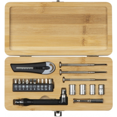 Logotrade promotional items photo of: 22-piece tool set BERINGEN