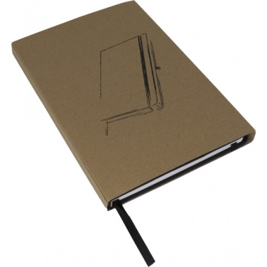 Logo trade corporate gifts picture of: A5 note book KIEL