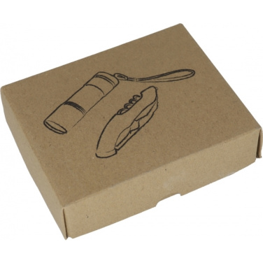 Logotrade promotional item image of: Set torch and pocket knife DOVER