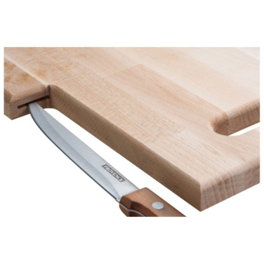 Logo trade advertising products image of: Wooden board with knife LIZZANO