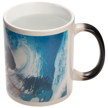 Logotrade promotional merchandise picture of: Colour-changing sublimation mug SIRMIONE 300 ml