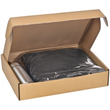 Logotrade promotional products photo of: Set fleece blanket and thermal flask LIVERPOOL