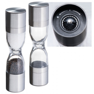Logotrade promotional gift image of: Salt and pepper mill 2-in-1 ROME