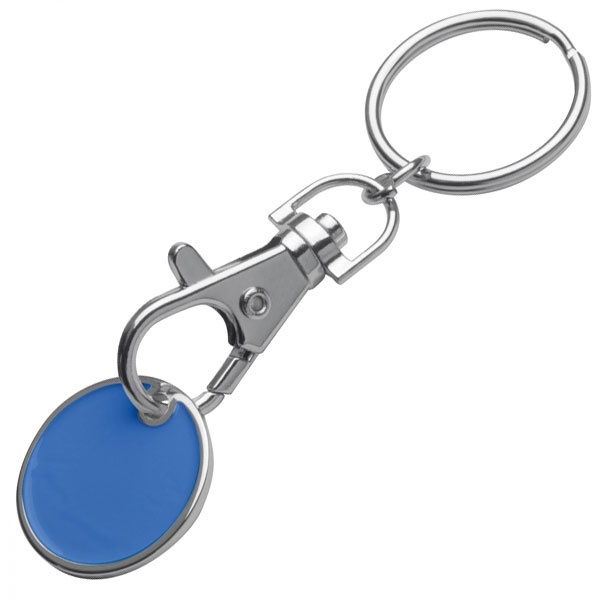 Logotrade corporate gift image of: Keyring with shopping coin ARRAS