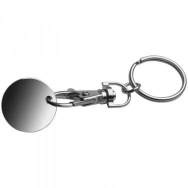 Logotrade promotional items photo of: Keyring with shopping coin ARRAS