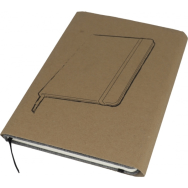 Logotrade promotional merchandise image of: Notebook A5 BREMEN