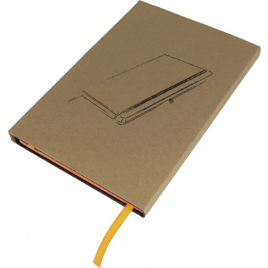 Logo trade promotional merchandise picture of: A5 note book CUXHAVEN