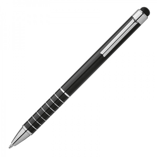 Logotrade promotional item picture of: Metal ballpen with touch pen LUEBO
