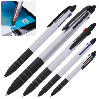 Logotrade promotional merchandise photo of: Plastic ballpen 3in1 BOGOTA