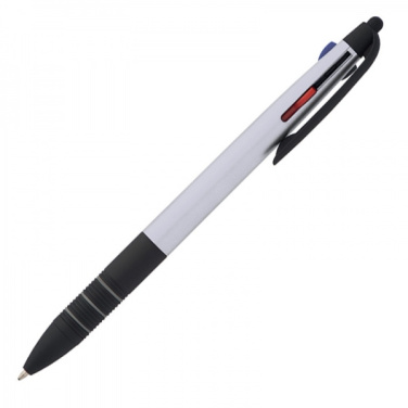 Logo trade promotional items image of: Plastic ballpen 3in1 BOGOTA