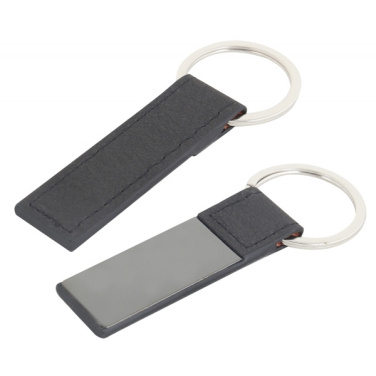 Logo trade promotional giveaways picture of: Keyring with mirror effect PENRITH