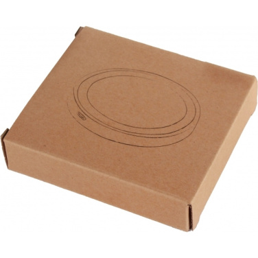 Logo trade promotional merchandise photo of: Induction charger KARTHAGO