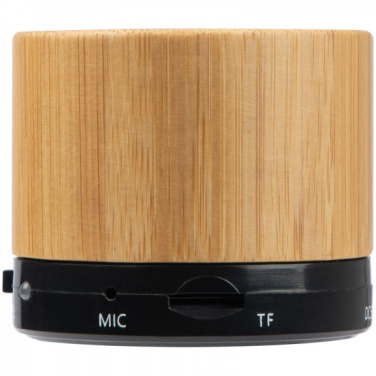 Logotrade promotional merchandise picture of: Bamboo bluetooth speaker FLEEDWOOD