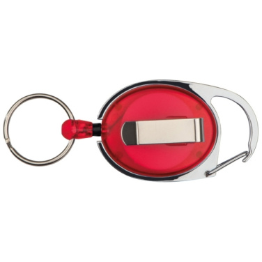 Logo trade business gift photo of: Ski-Pass with Carabiner Keyring EMPLOYEE