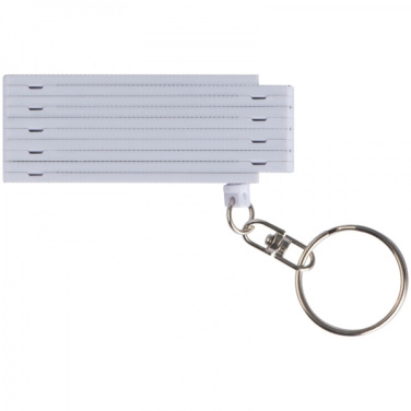 Logotrade promotional products photo of: Keyring with 0,5m ruler