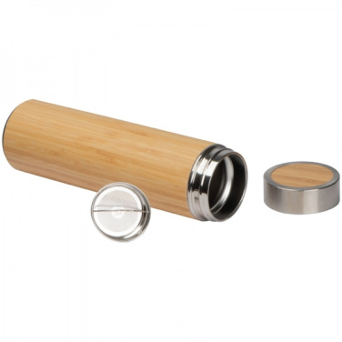 Logo trade promotional gift photo of: Stainless steel bottle VALDEMORO 550 ml