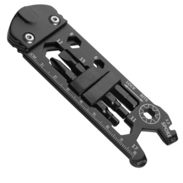 Logo trade promotional giveaways image of: Bike tools INARI Schwarzwolf