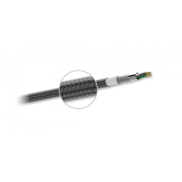 Logotrade promotional gifts photo of: Nylon data transfer cable LK30 Type - C Quick Charge 3.0