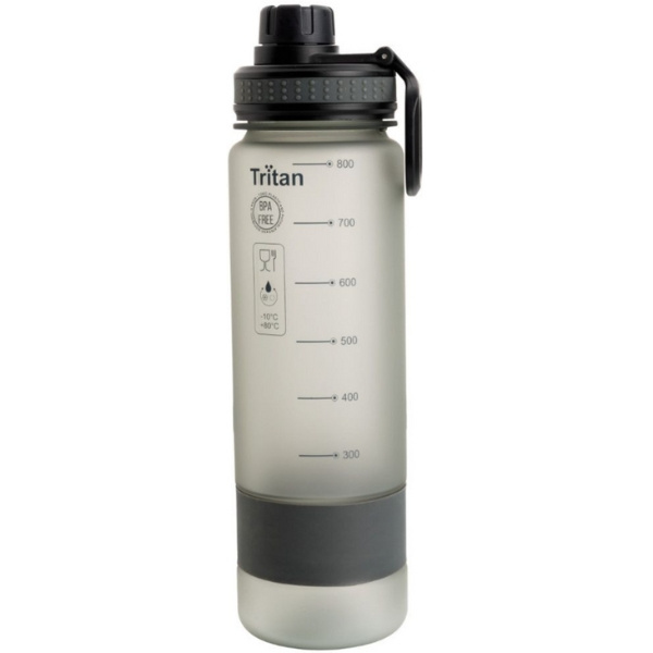 Logo trade advertising product photo of: Drinking Bottle KIBO 800 ml Schwarzwolf