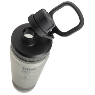 Logotrade promotional giveaway image of: Drinking Bottle KIBO 800 ml Schwarzwolf
