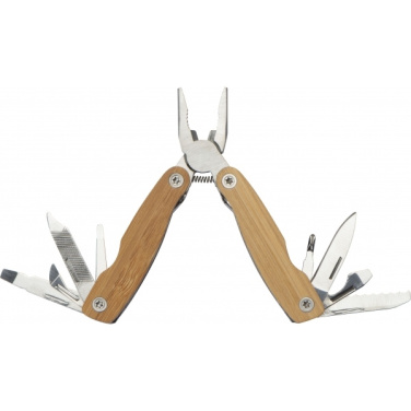 Logo trade advertising products image of: Multifunction tool bamboo LEEDS