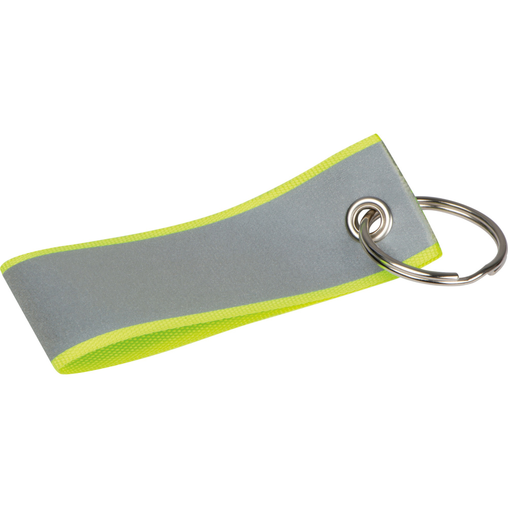 Logo trade corporate gift photo of: Reflective keyring