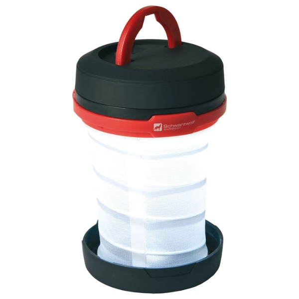 Logo trade promotional merchandise image of: Lantern LUCA Schwarzwolf