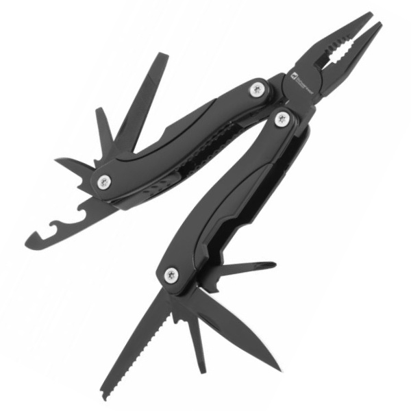 Logo trade promotional giveaways picture of: Multitool ARMADOR NEW Black Schwarzwolf
