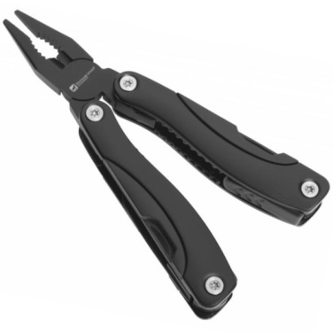 Logo trade promotional merchandise image of: Multitool ARMADOR NEW Black Schwarzwolf