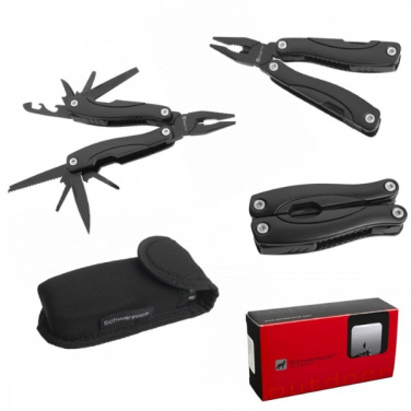 Logo trade promotional items picture of: Multitool ARMADOR NEW Black Schwarzwolf