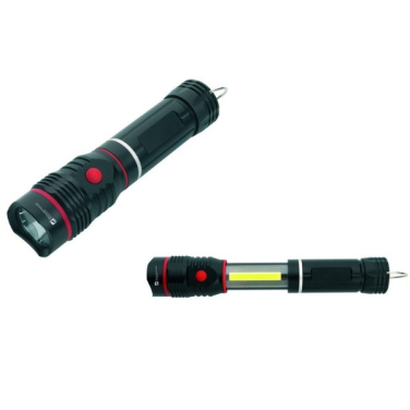 Logotrade promotional item image of: Flashlight BIWA Schwarzwolf
