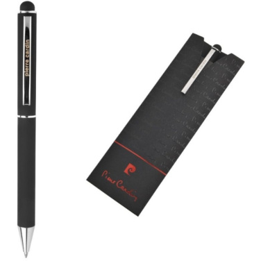 Logotrade promotional gifts photo of: Metal ballpoint pen, touch pen, soft touch CLAUDIE Pierre Cardin