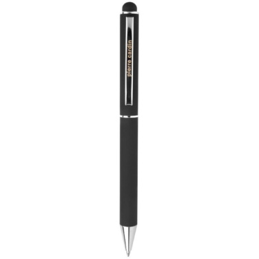 Logo trade promotional product photo of: Metal ballpoint pen, touch pen, soft touch CLAUDIE Pierre Cardin