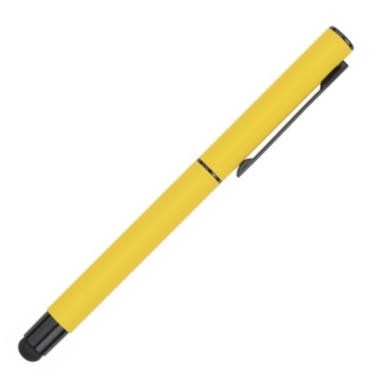 Logo trade promotional merchandise picture of: Roller touch pen, soft touch CELEBRATION Pierre Cardin