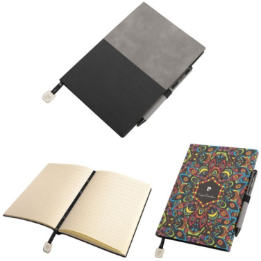 Logotrade corporate gift image of: Notepad A5 & ballpoint pen REPORTER Pierre Cardin