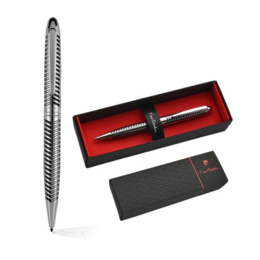 Logo trade advertising products image of: Metal ballpoint pen ELODIE Pierre Cardin