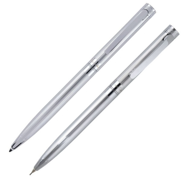 Logo trade promotional giveaway photo of: Writing set ballpoint pen & pencil RENEE Pierre Cardin