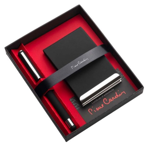 Logotrade promotional merchandise image of: Set cardholder & roller CONCORDE Pierre Cardin